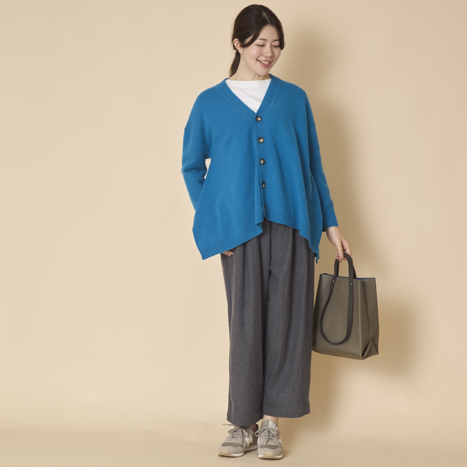 TUTIE./丈の選べるコットンへリンボンパンツ