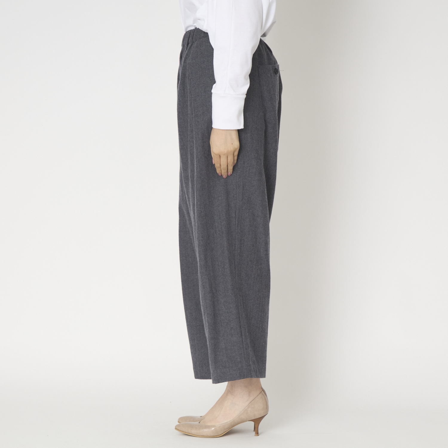 TUTIE./丈の選べるコットンへリンボンパンツ