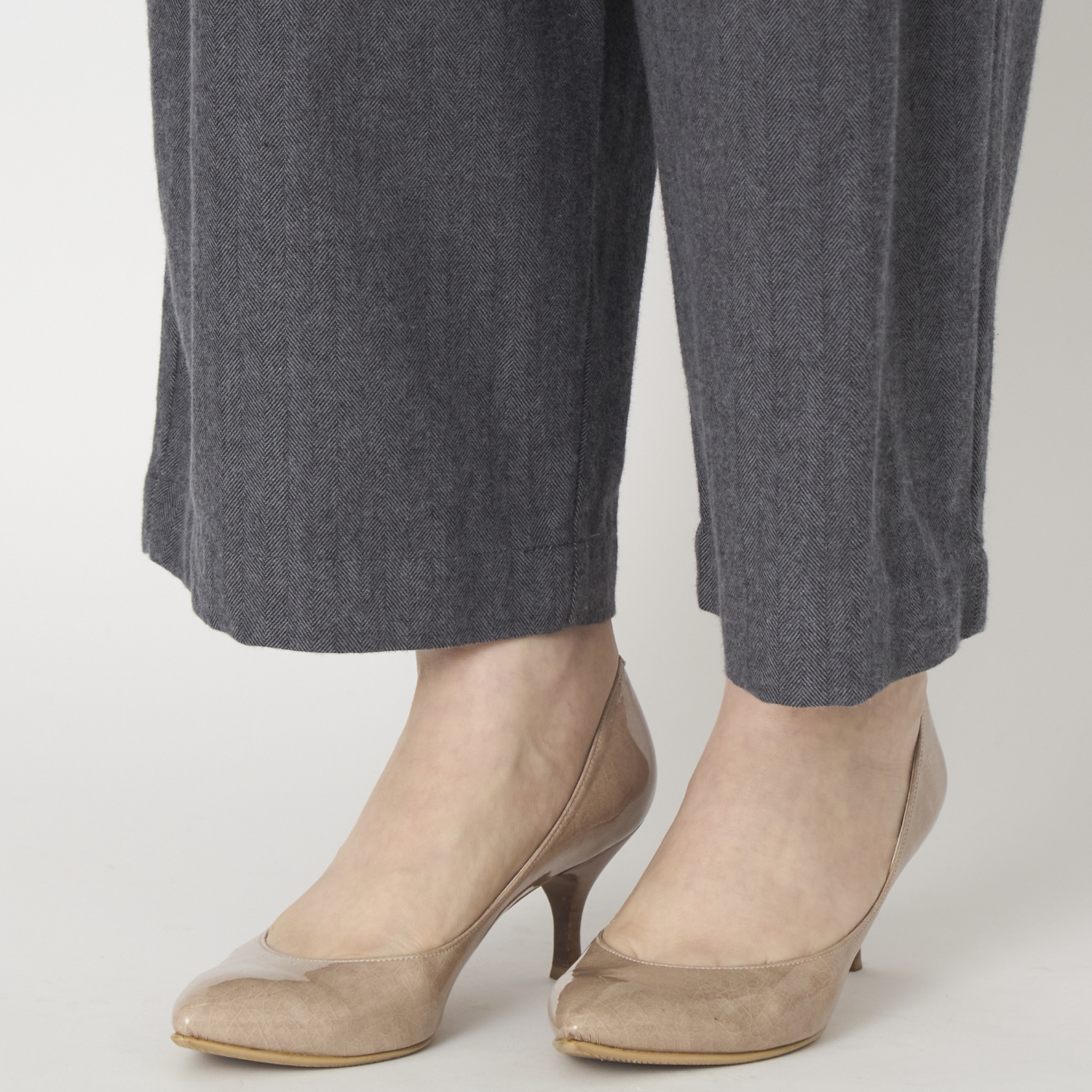 TUTIE./丈の選べるコットンへリンボンパンツ