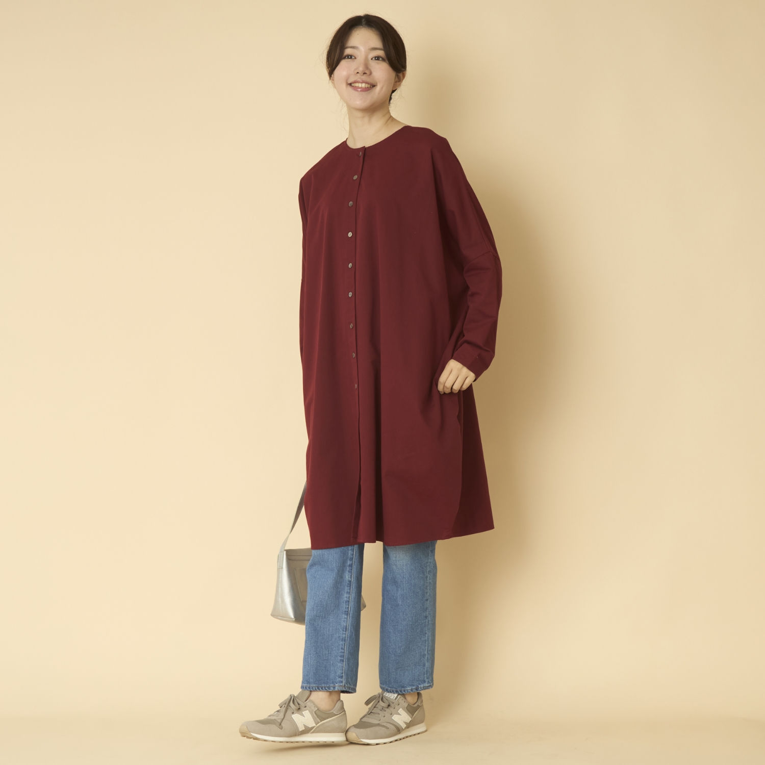 TUTIE./ピーチ起毛コットンセルロースチュニック