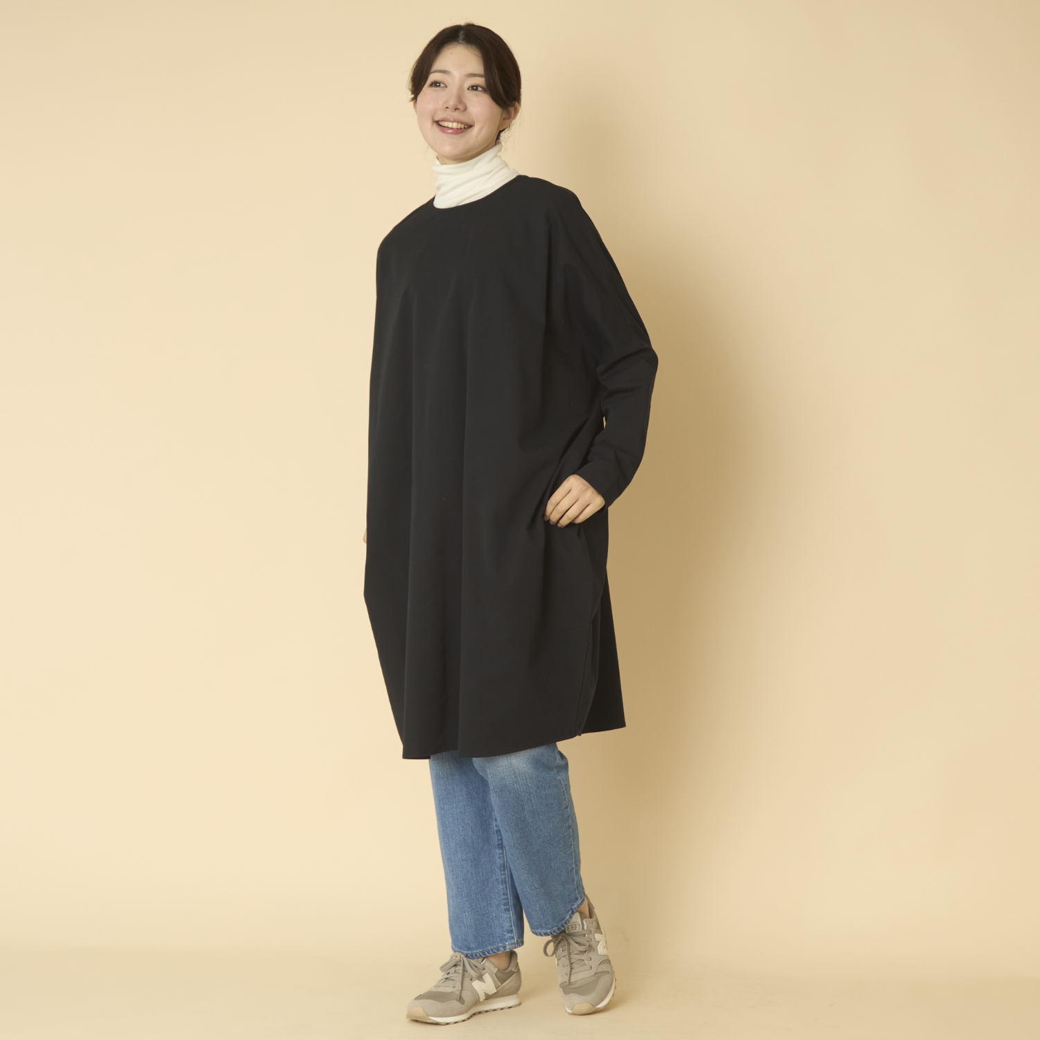 TUTIE./ピーチ起毛コットンセルロースチュニック