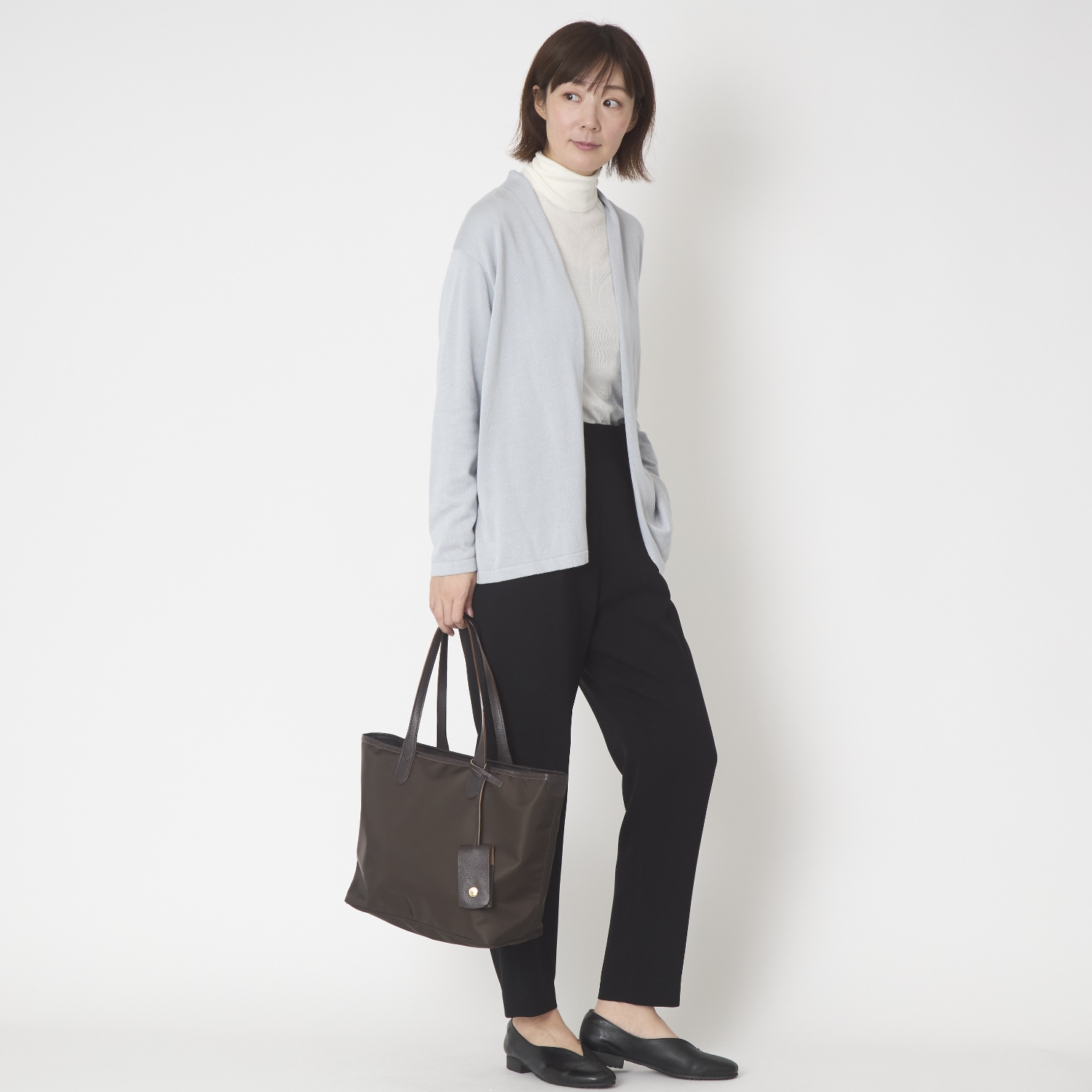 Kilka/オールシーズン羽織れるドレープカーディガン