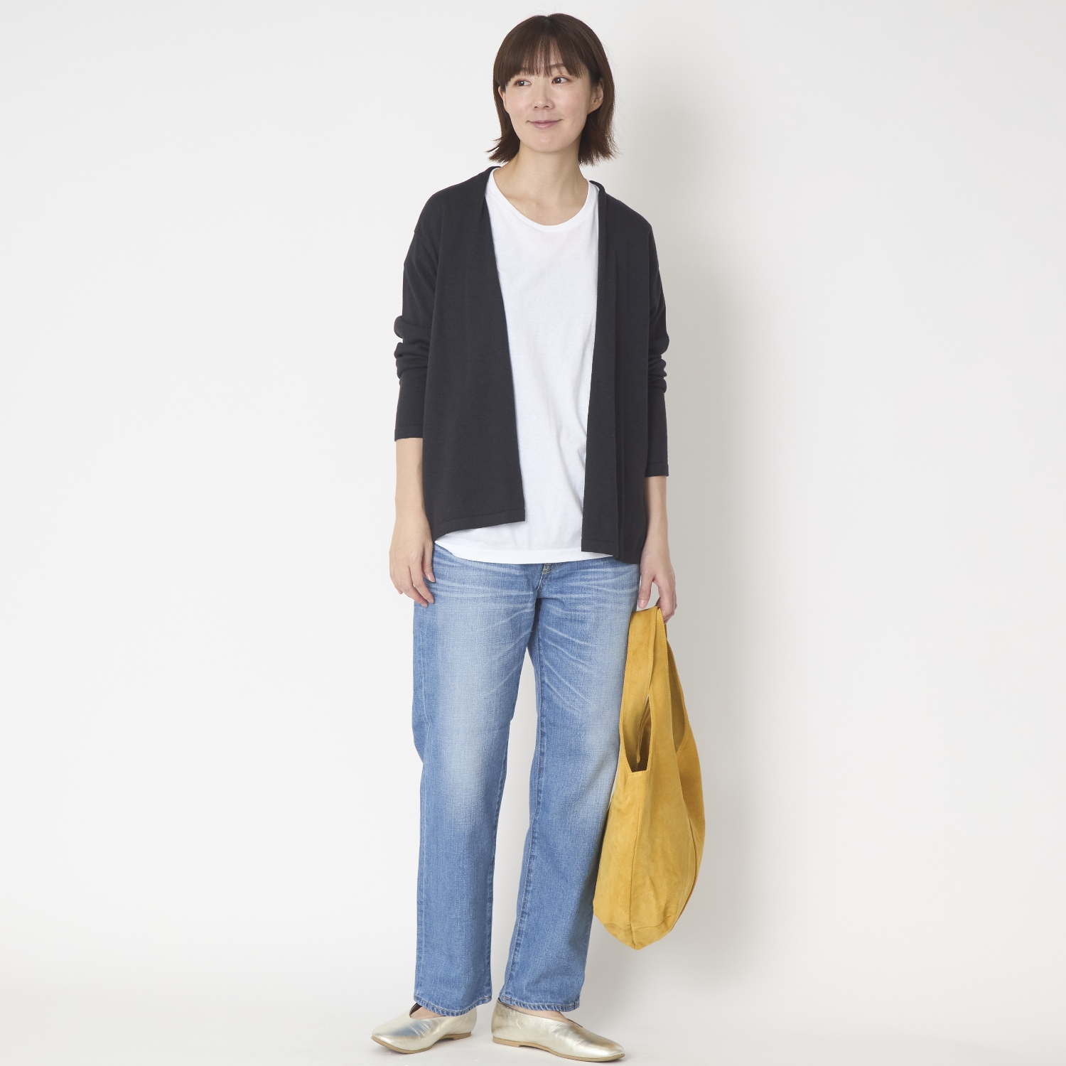 Kilka/オールシーズン羽織れるドレープカーディガン