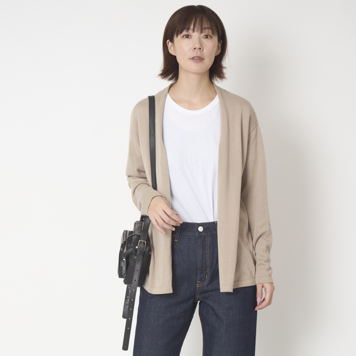 Kilka/オールシーズン羽織れるドレープカーディガン