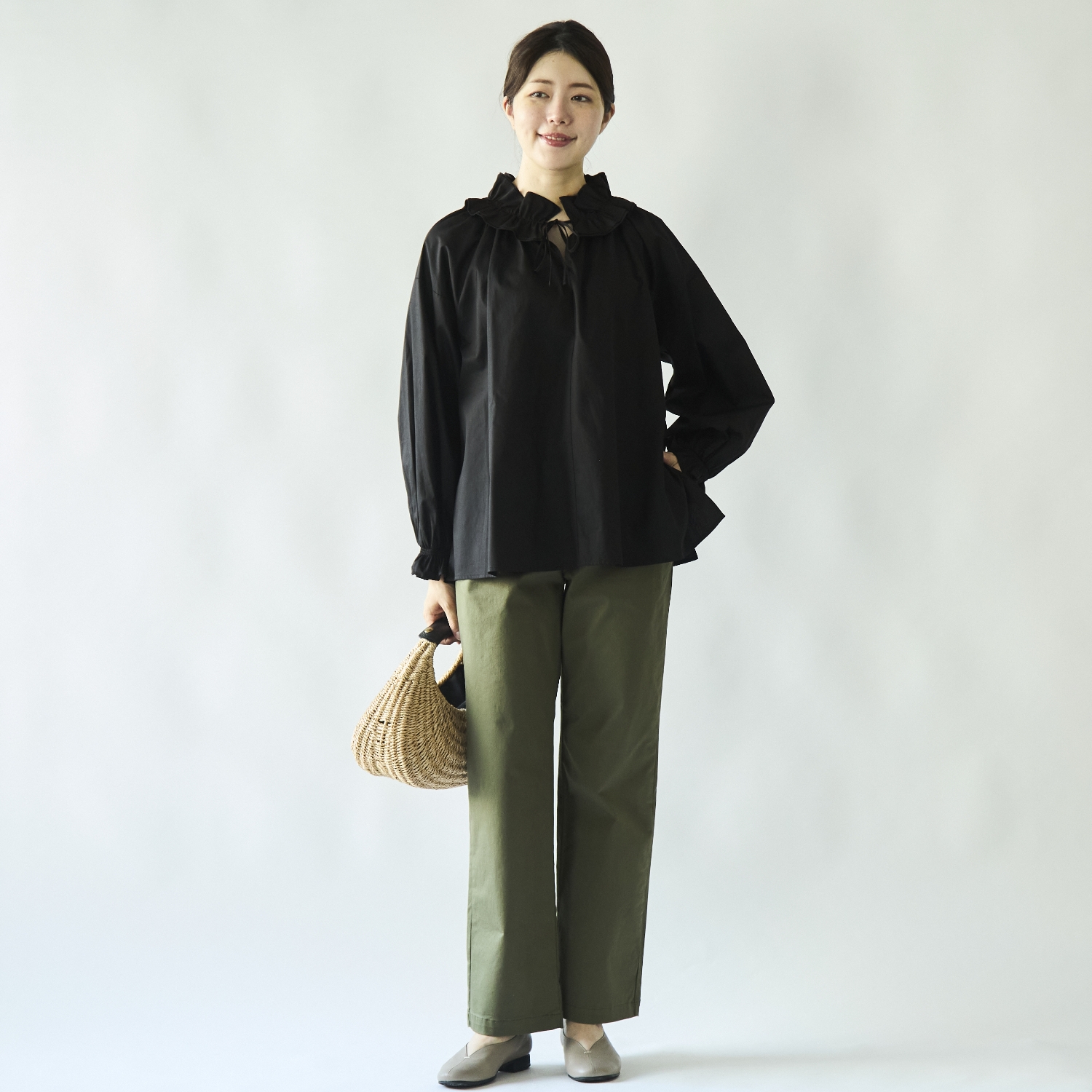 Brocante/D.M.Gストレートトラウザー