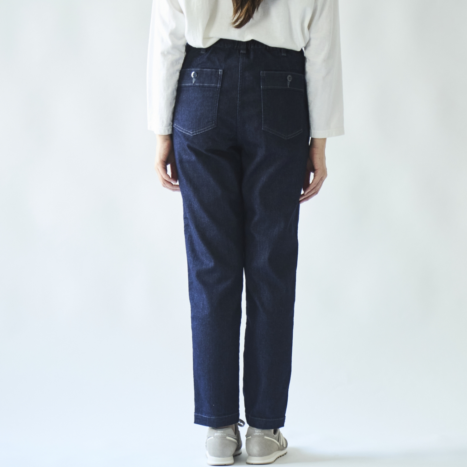 Brocante/D.M.Gハイストレッチデニムレグレットベーカーパンツ