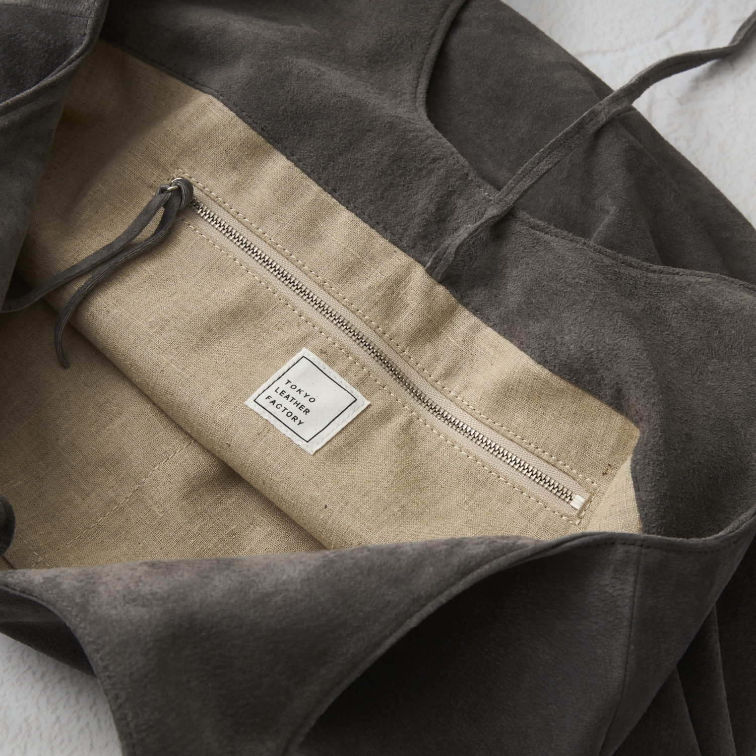 TOKYO LEATHER FACTORY/【受注会限定】洗える革のビッグドロップトートバッグ