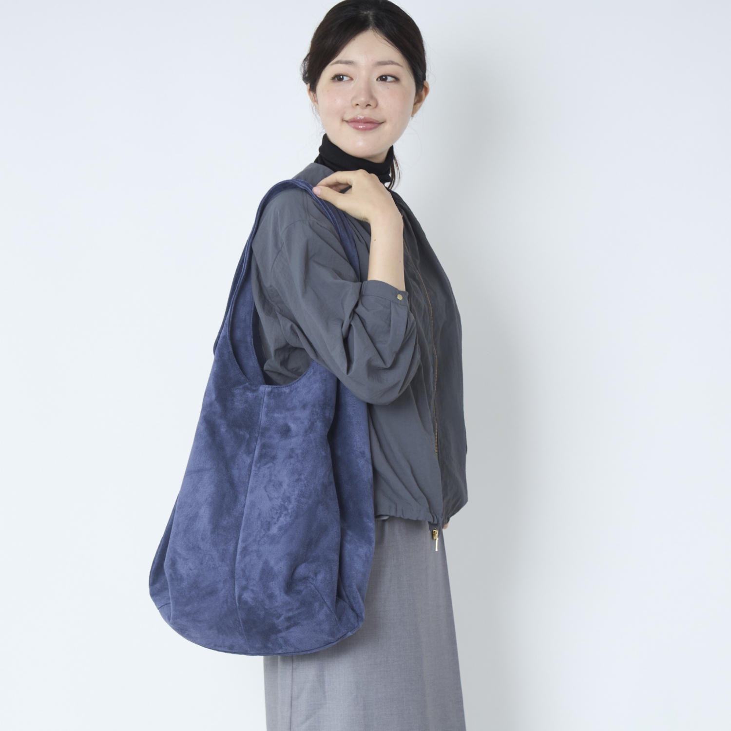 TOKYO LEATHER FACTORY/【受注会限定】洗える革のビッグドロップトートバッグ