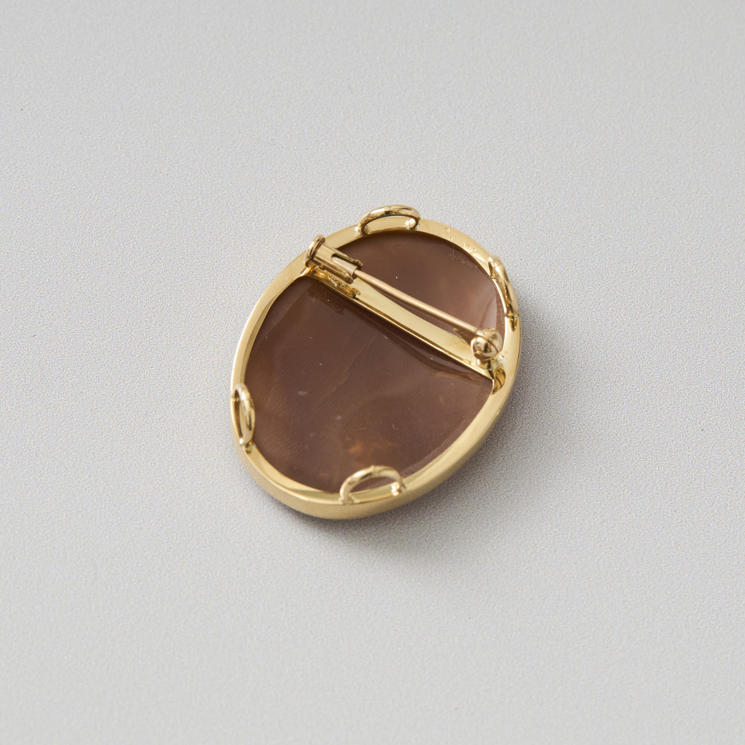 La mascotte cameo collection/バラテッセン 春カメオ 2WAYブローチ