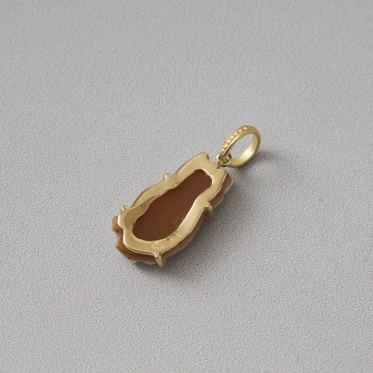 La mascotte cameo collection/切り抜き猫 カメオペンダントトップ
