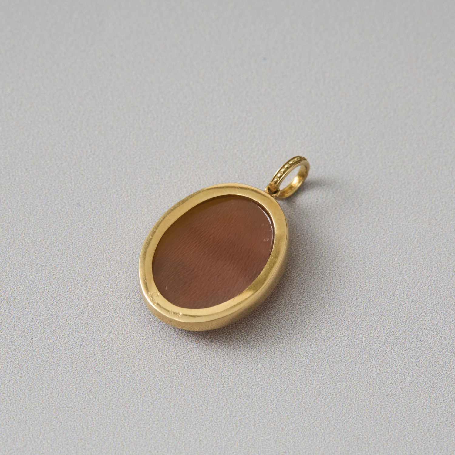 La mascotte cameo collection/ハチドリ カメオペンダントトップ