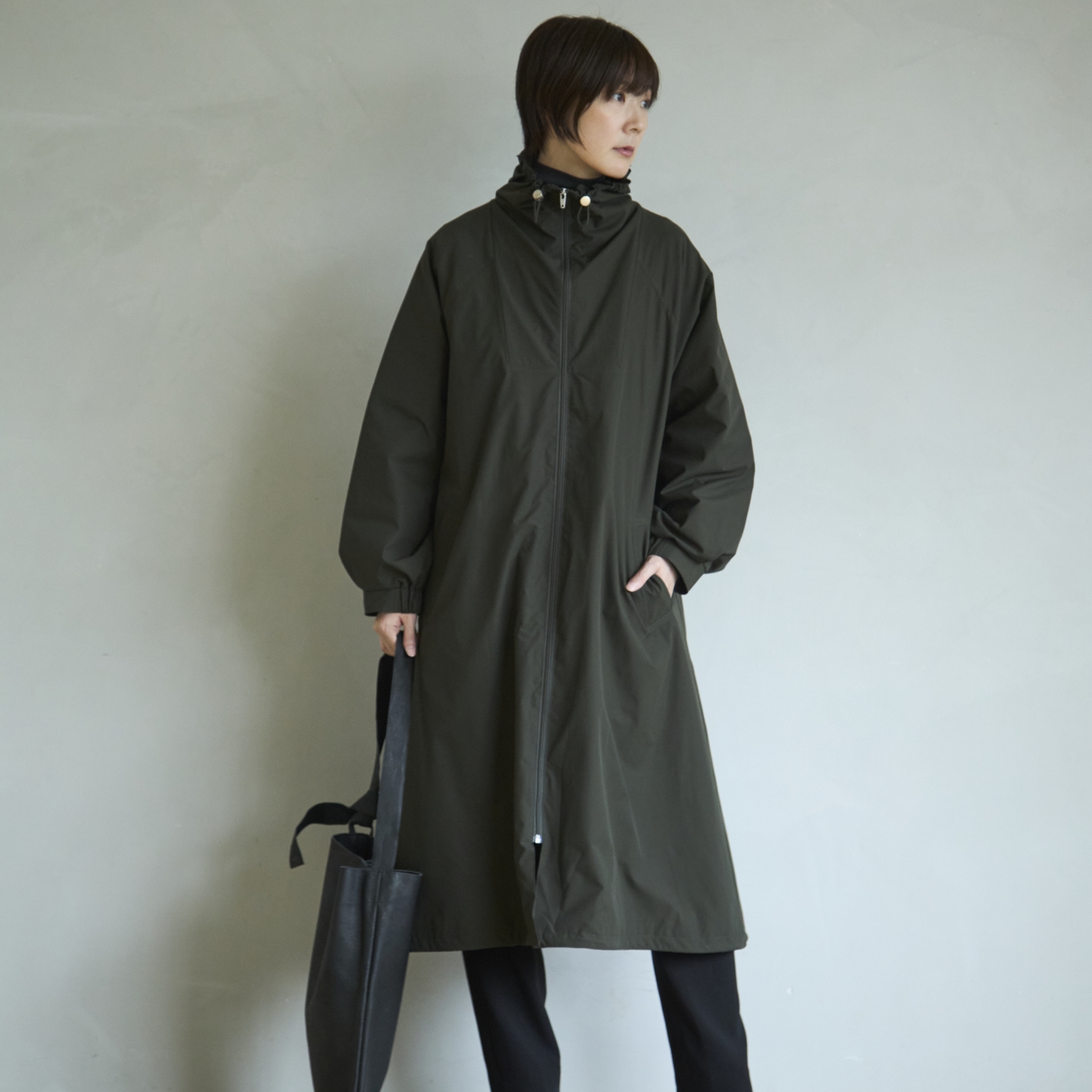 Kilka/アノラックデザインダウンコート