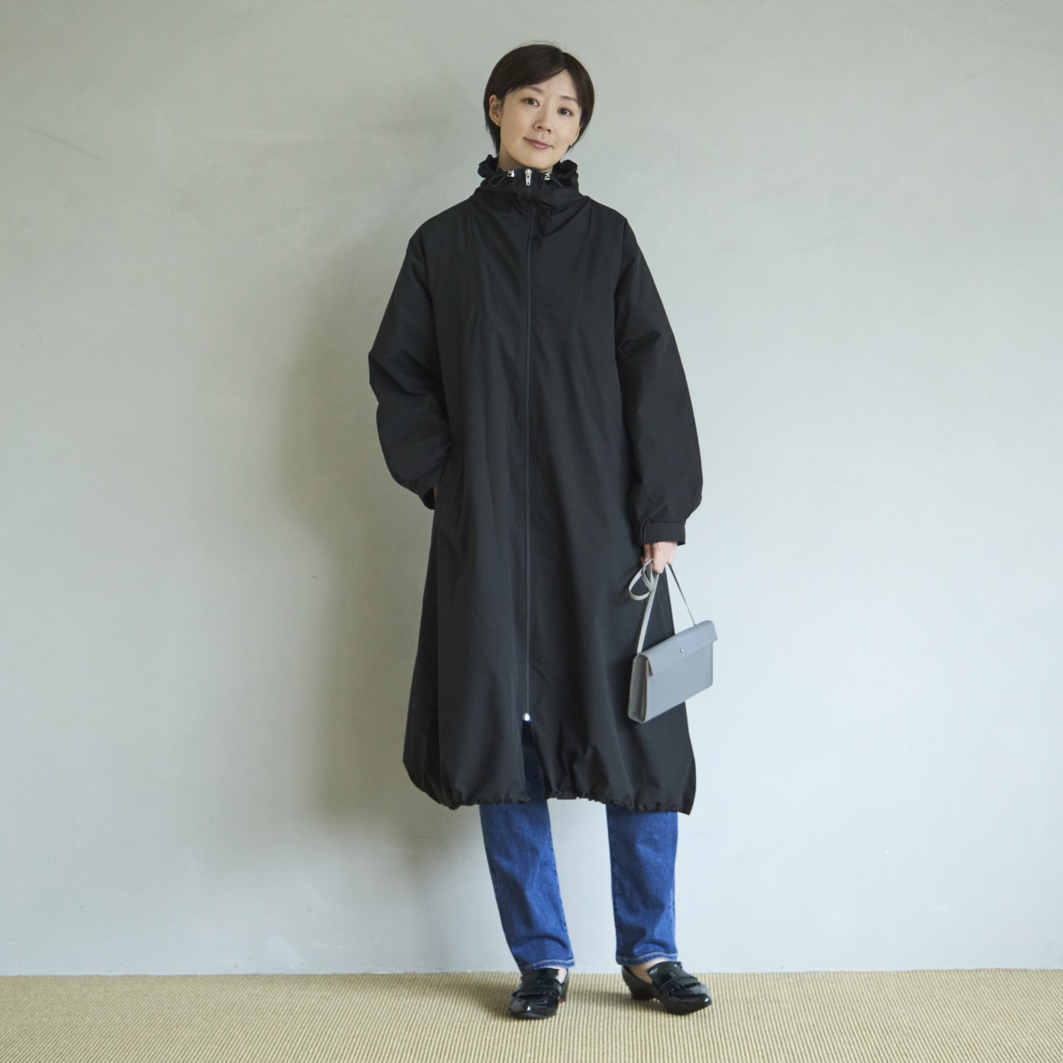 Kilka/アノラックデザインダウンコート