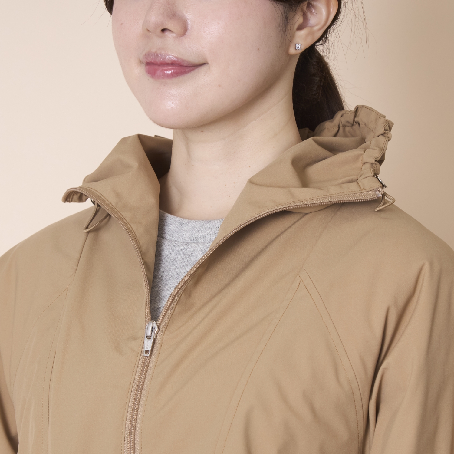 Kilka/アノラックデザインダウンコート