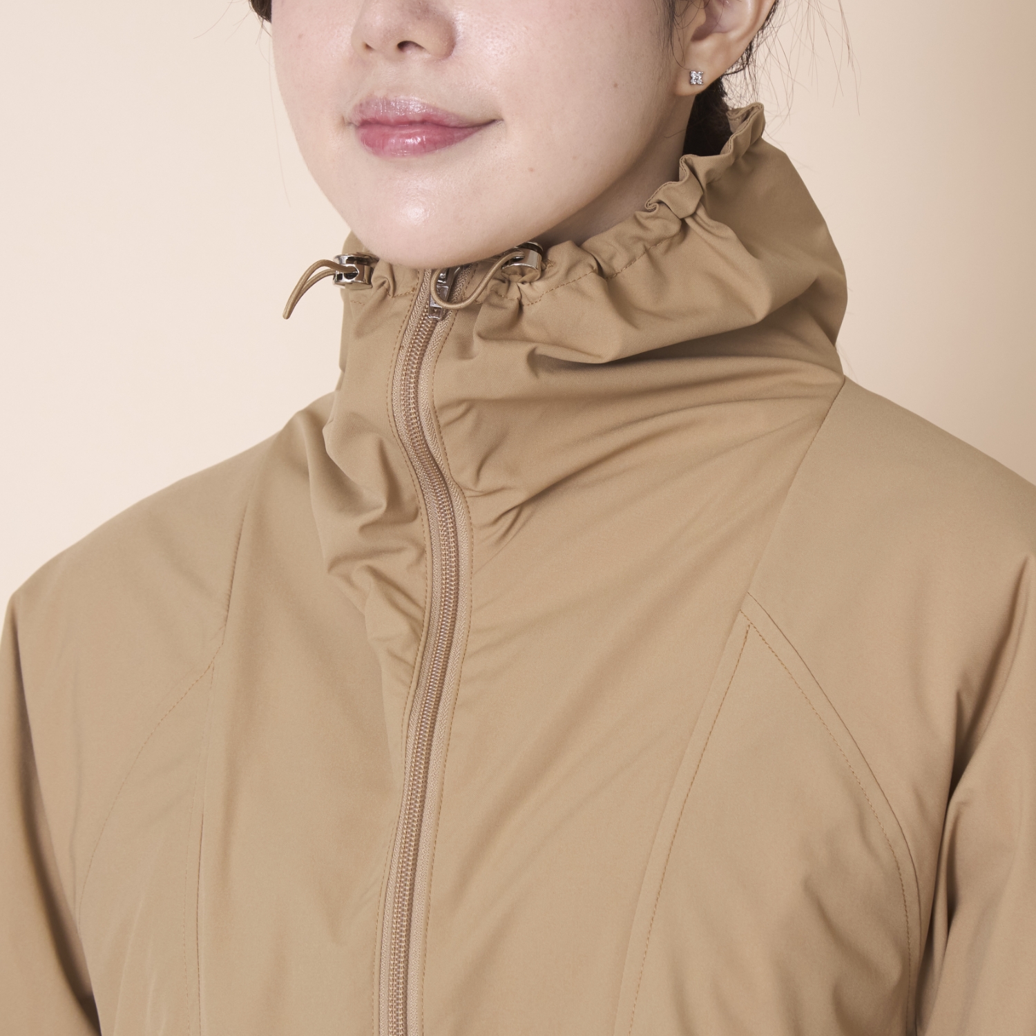 Kilka/アノラックデザインダウンコート