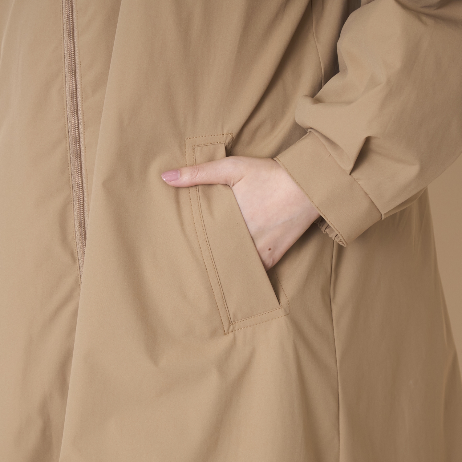 Kilka/アノラックデザインダウンコート