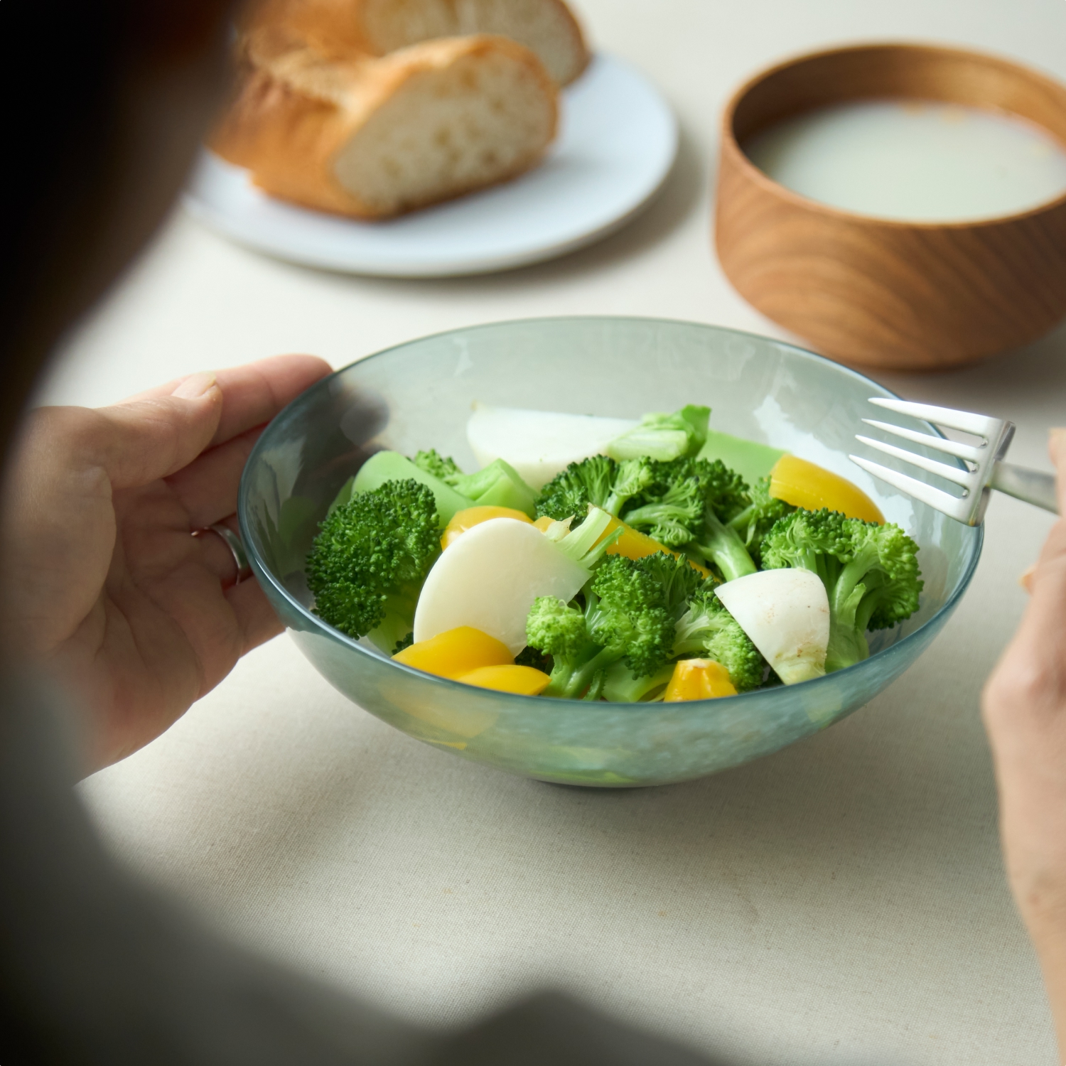 fresco/日常使いのガラスボウル