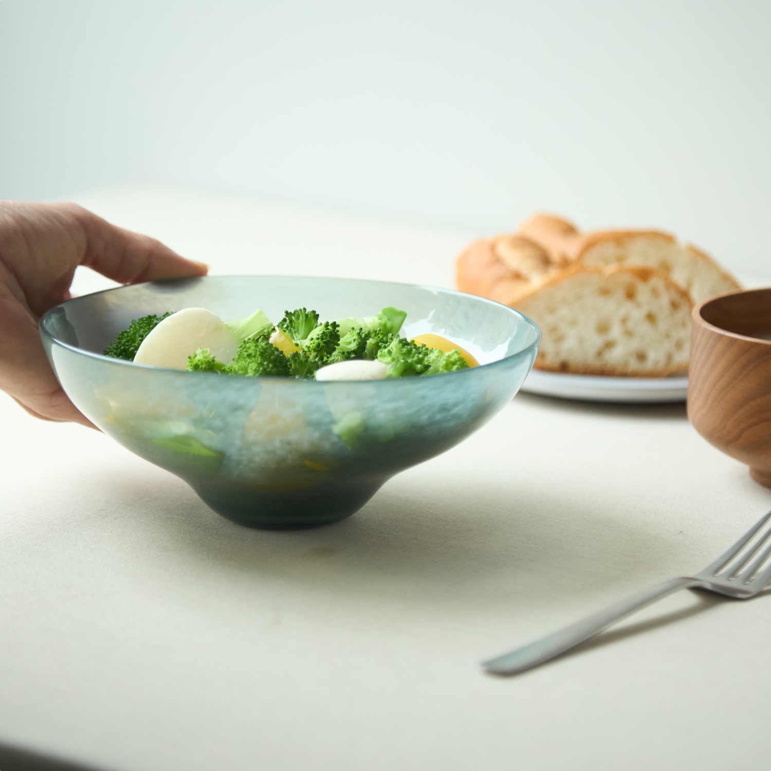 fresco/日常使いのガラスボウル