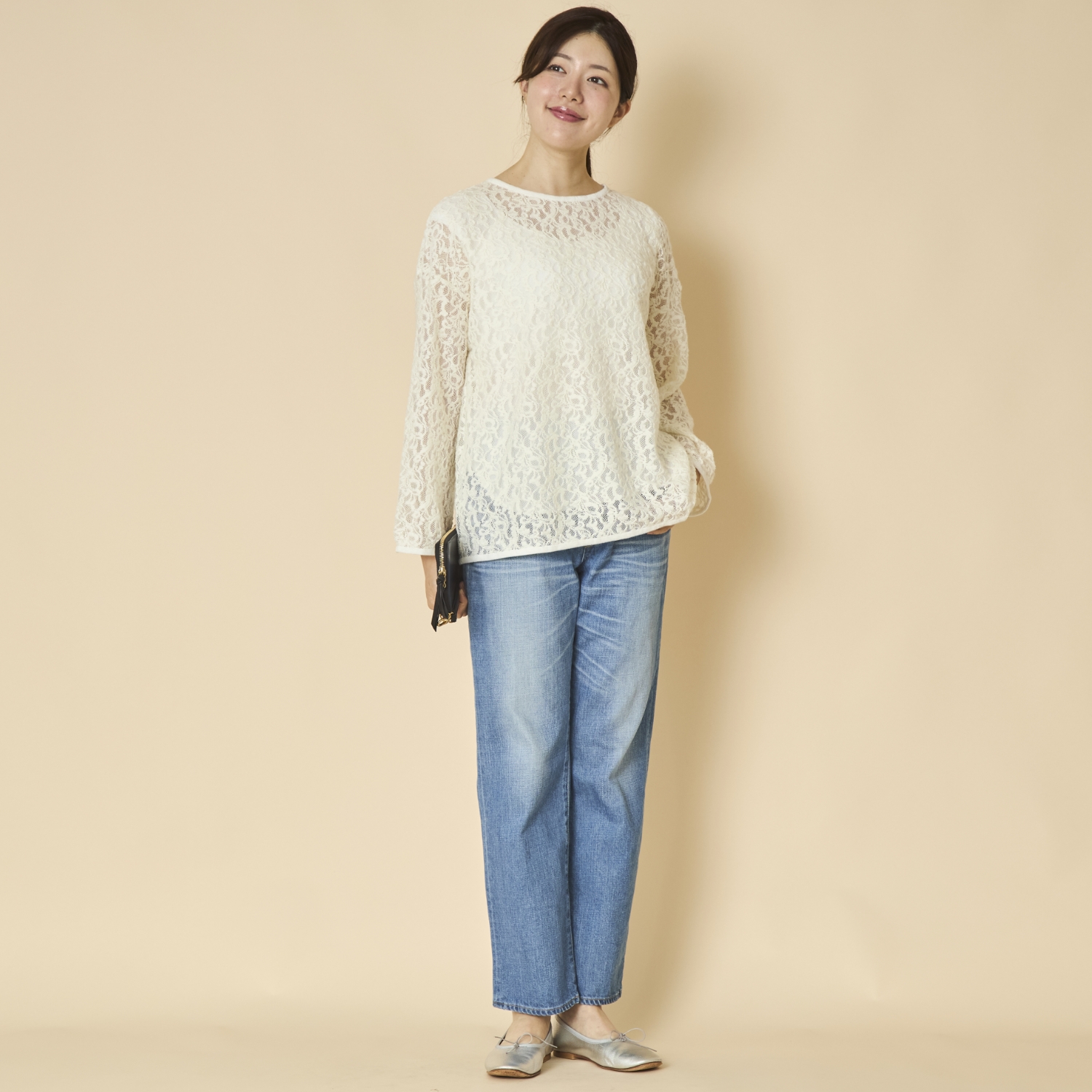 denicher/ウールレースプルオーバー