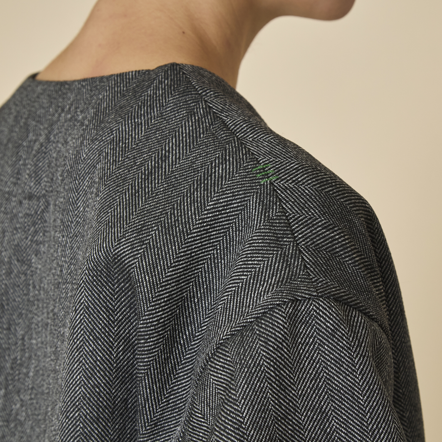 motone/ファブリックカーディガン