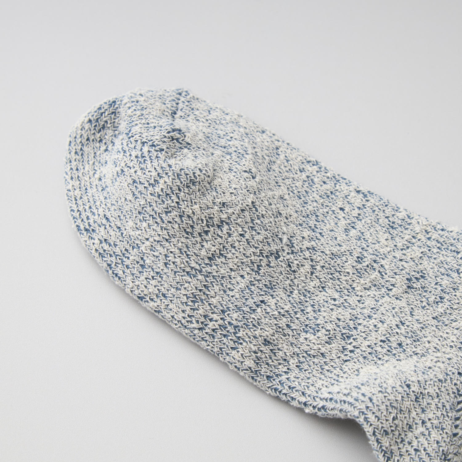 くらしきぬ/シルク&ウール パイル先丸靴下