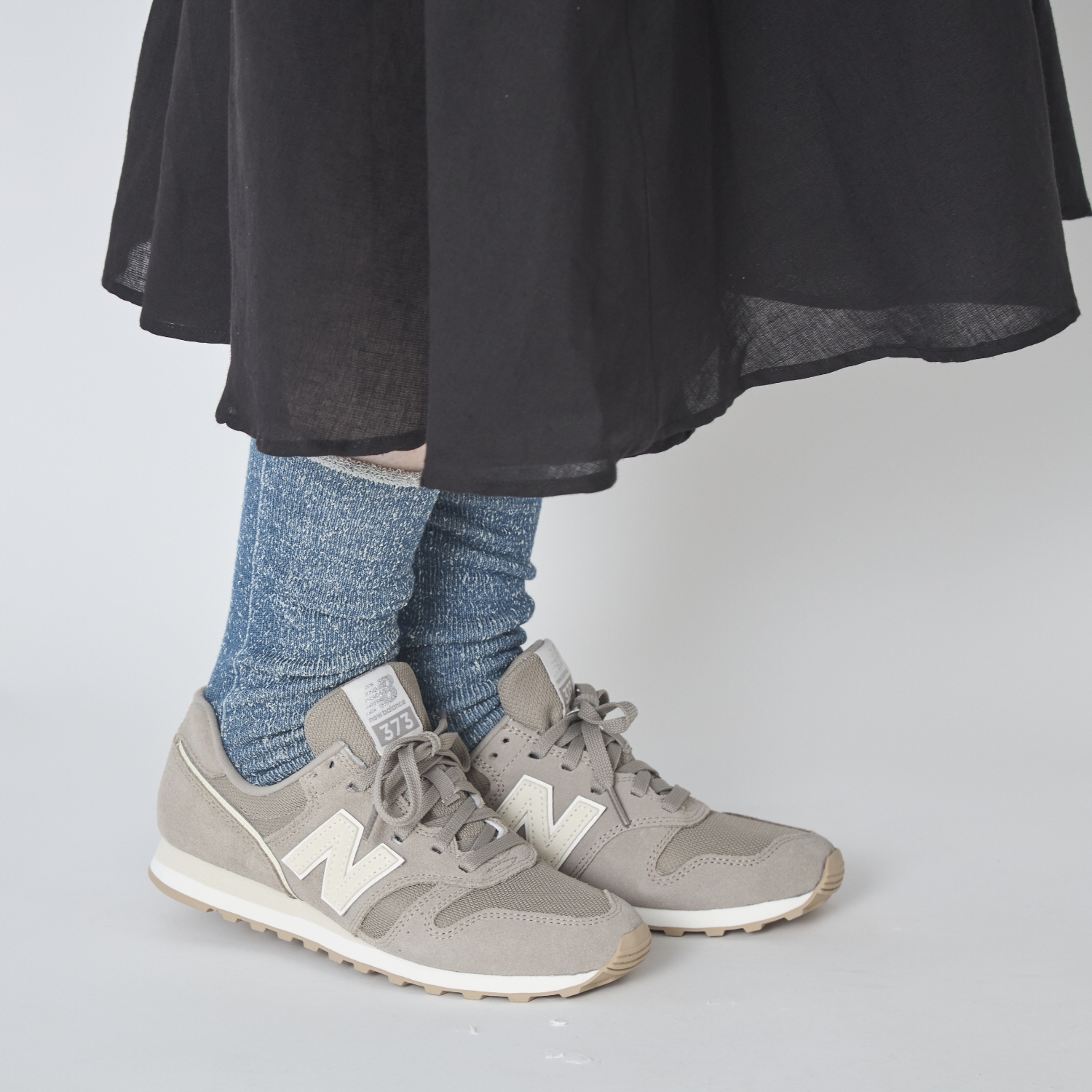 くらしきぬ/シルク&ウール パイル5本指靴下