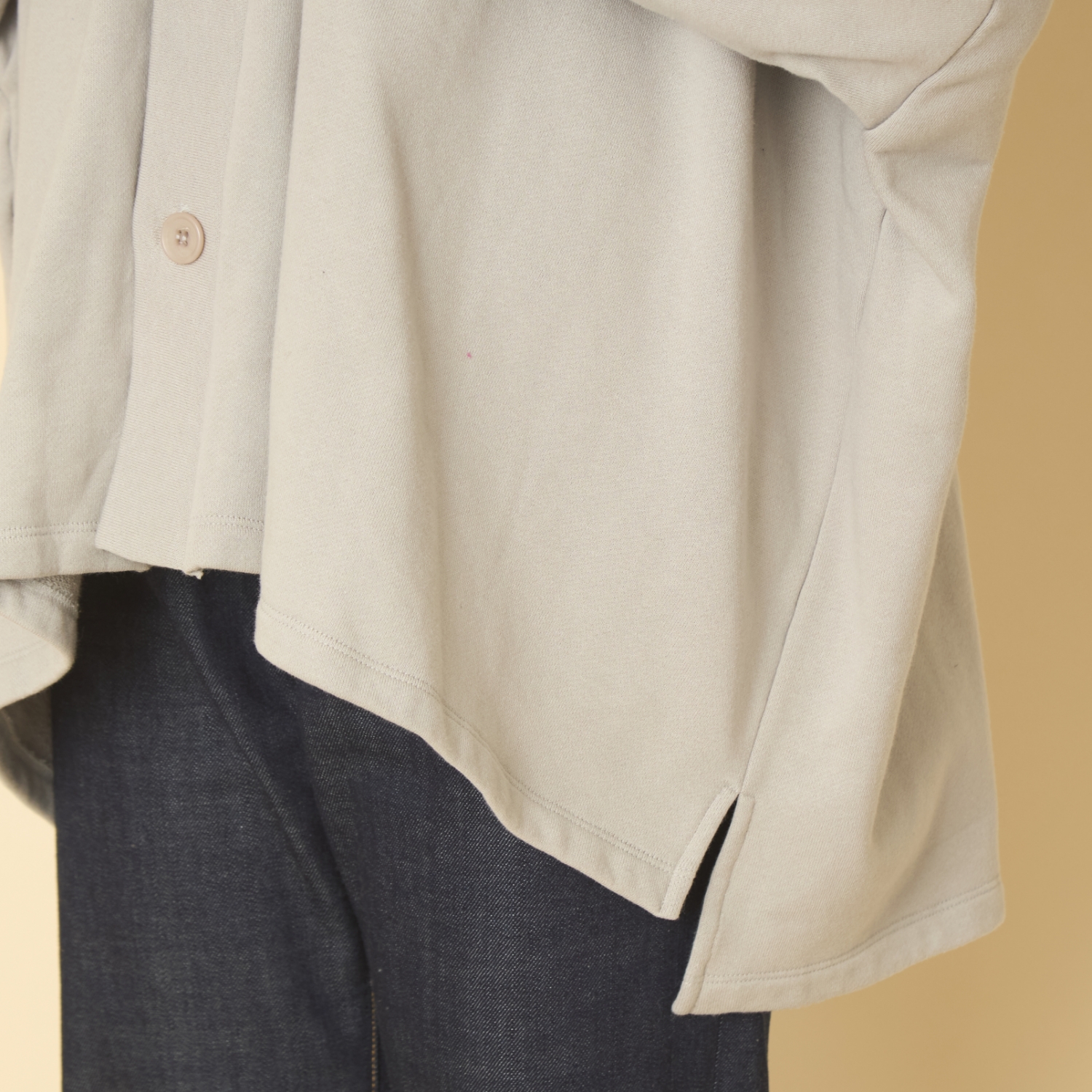 ciroc/コーマ裏毛カーディガン