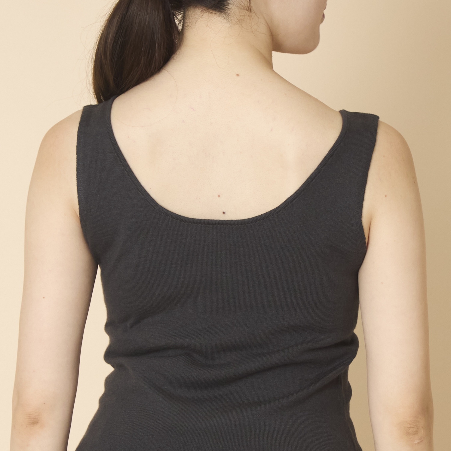 DRESS HERSELF/シルクカシミヤ タンクトップ