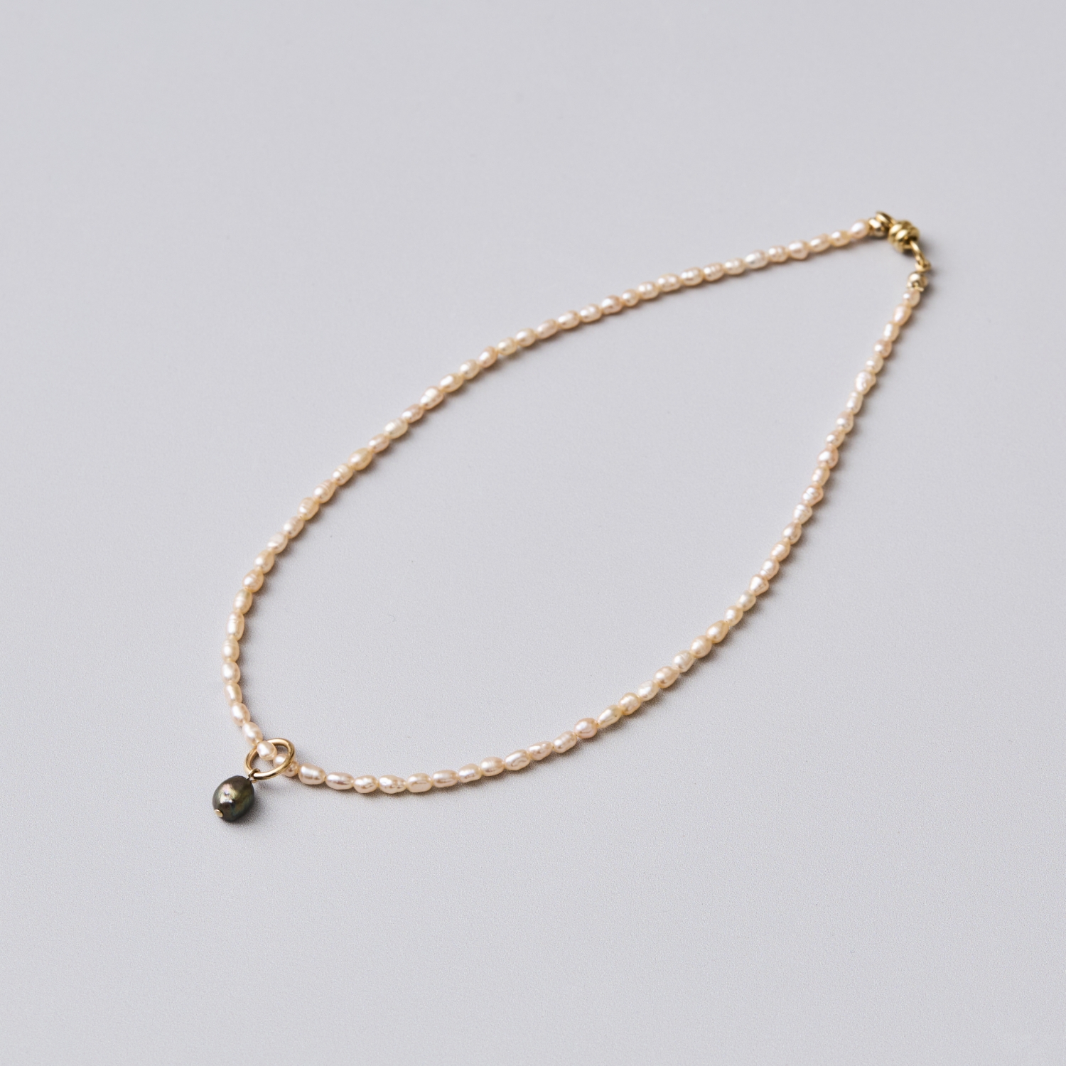 STELLA CIFFON/ビーズ×淡水パール3wayネックレス