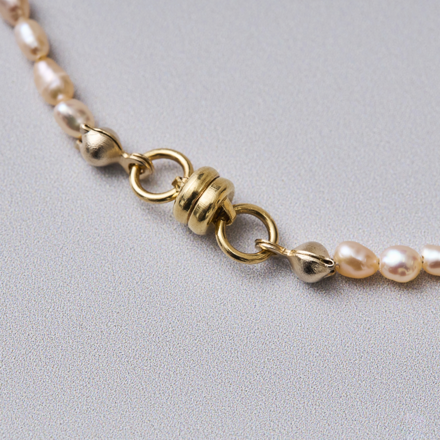 STELLA CIFFON/ビーズ×淡水パール3wayネックレス