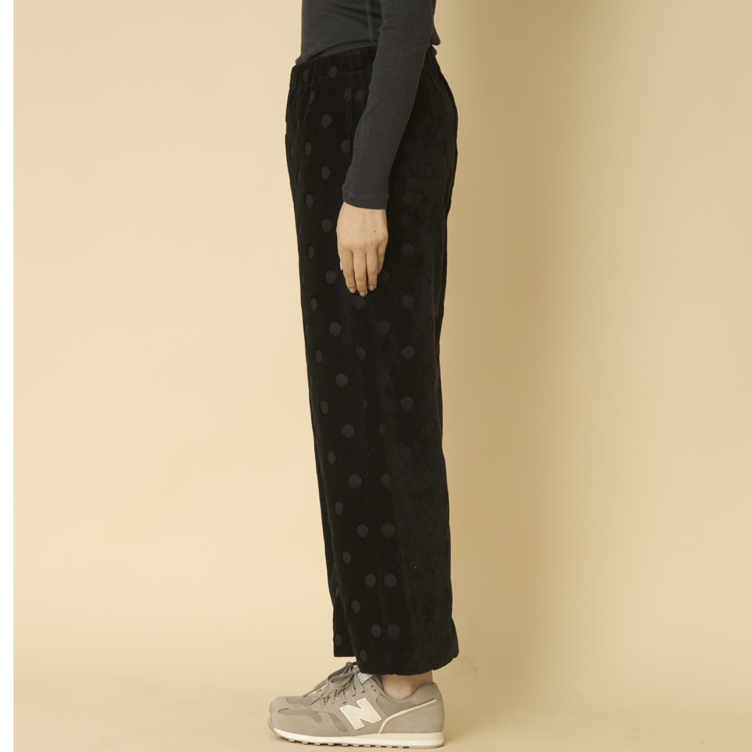 denicher/パイルドット　イージーパンツ