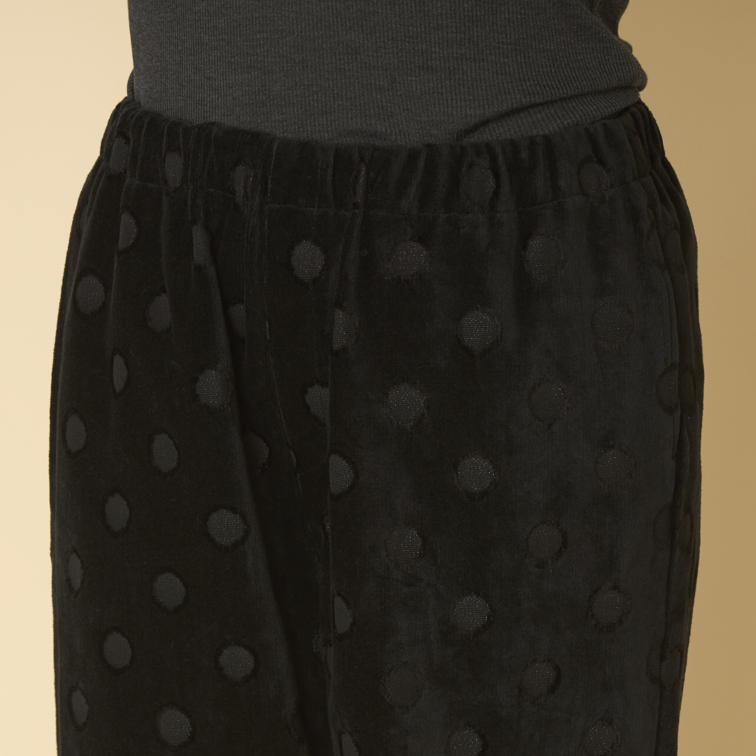 denicher/パイルドット　イージーパンツ