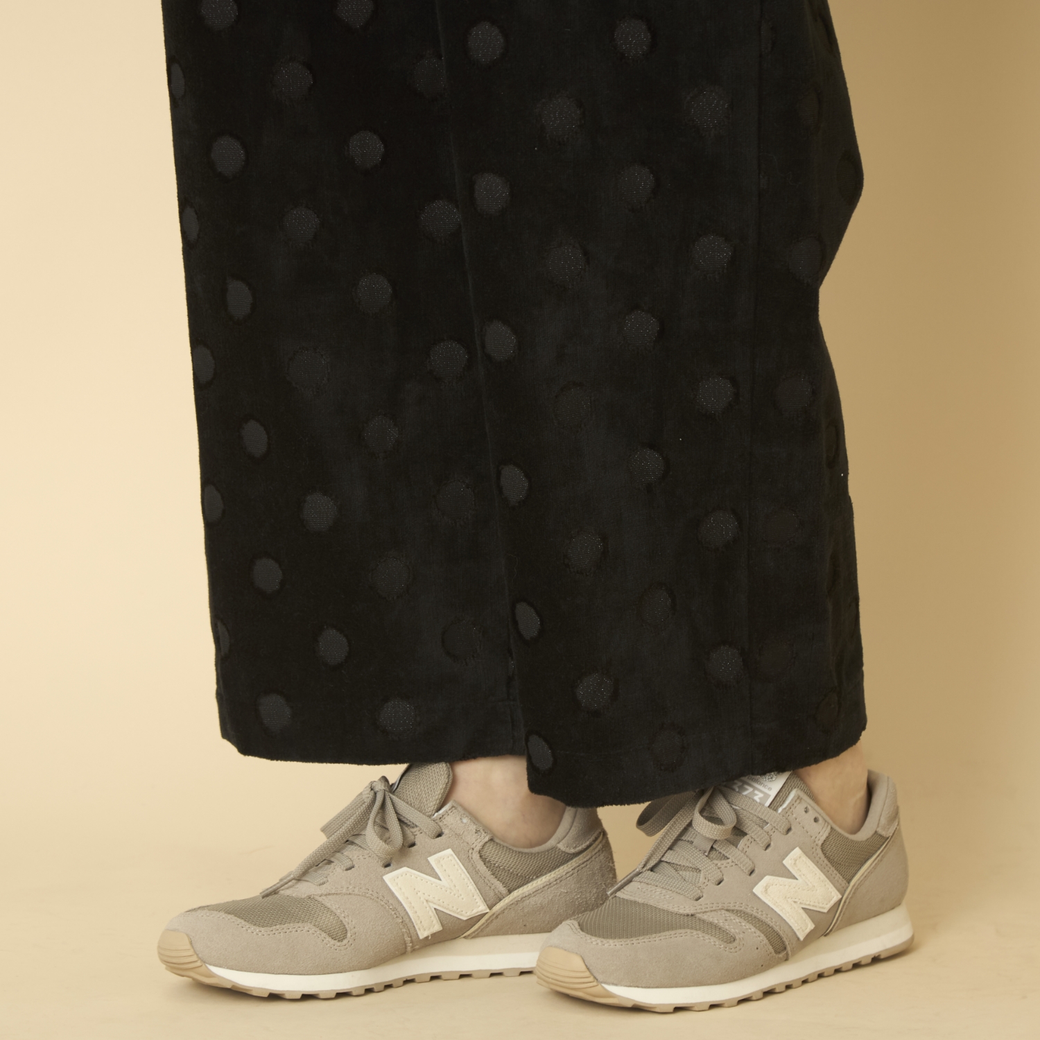 denicher/パイルドット　イージーパンツ