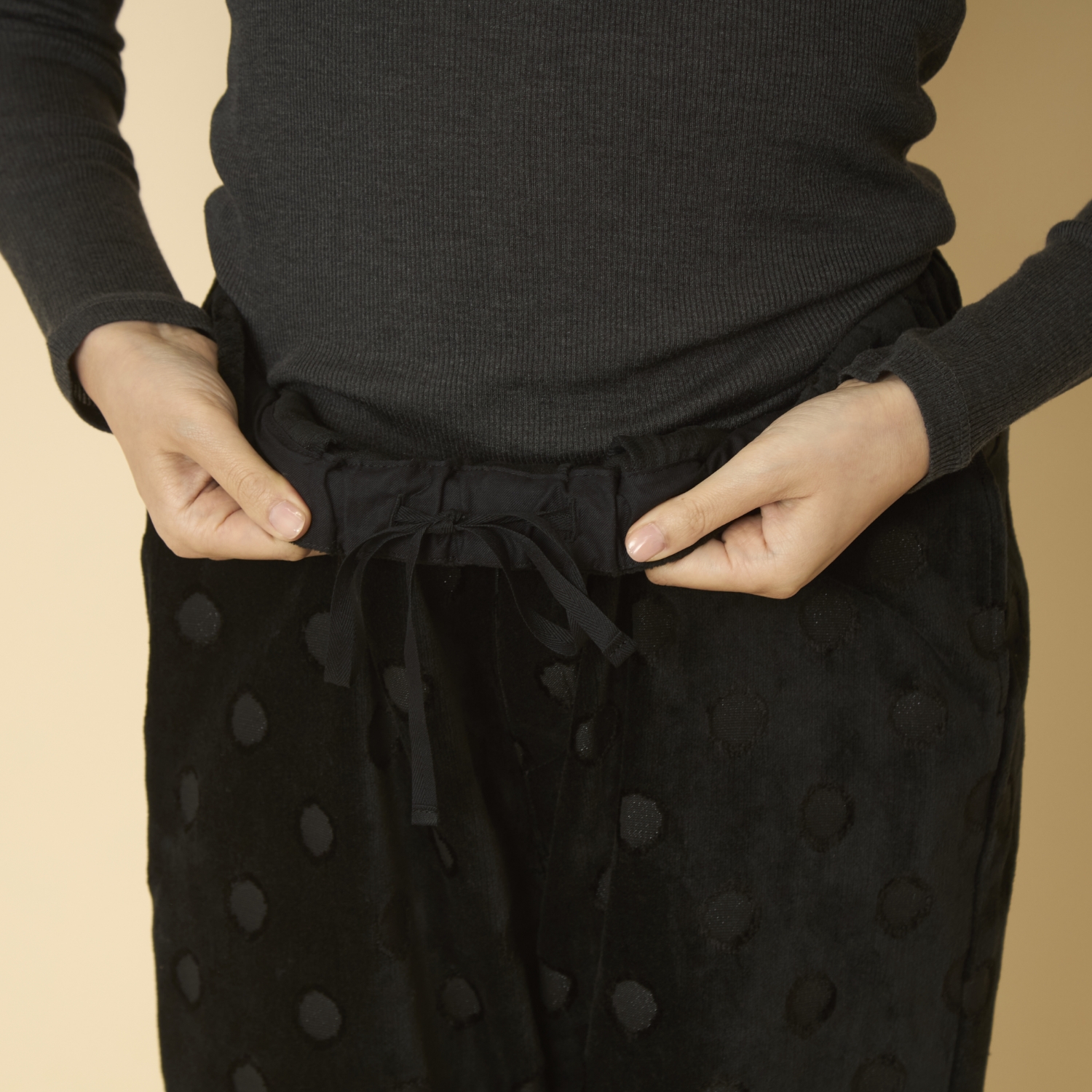 denicher/パイルドット　イージーパンツ