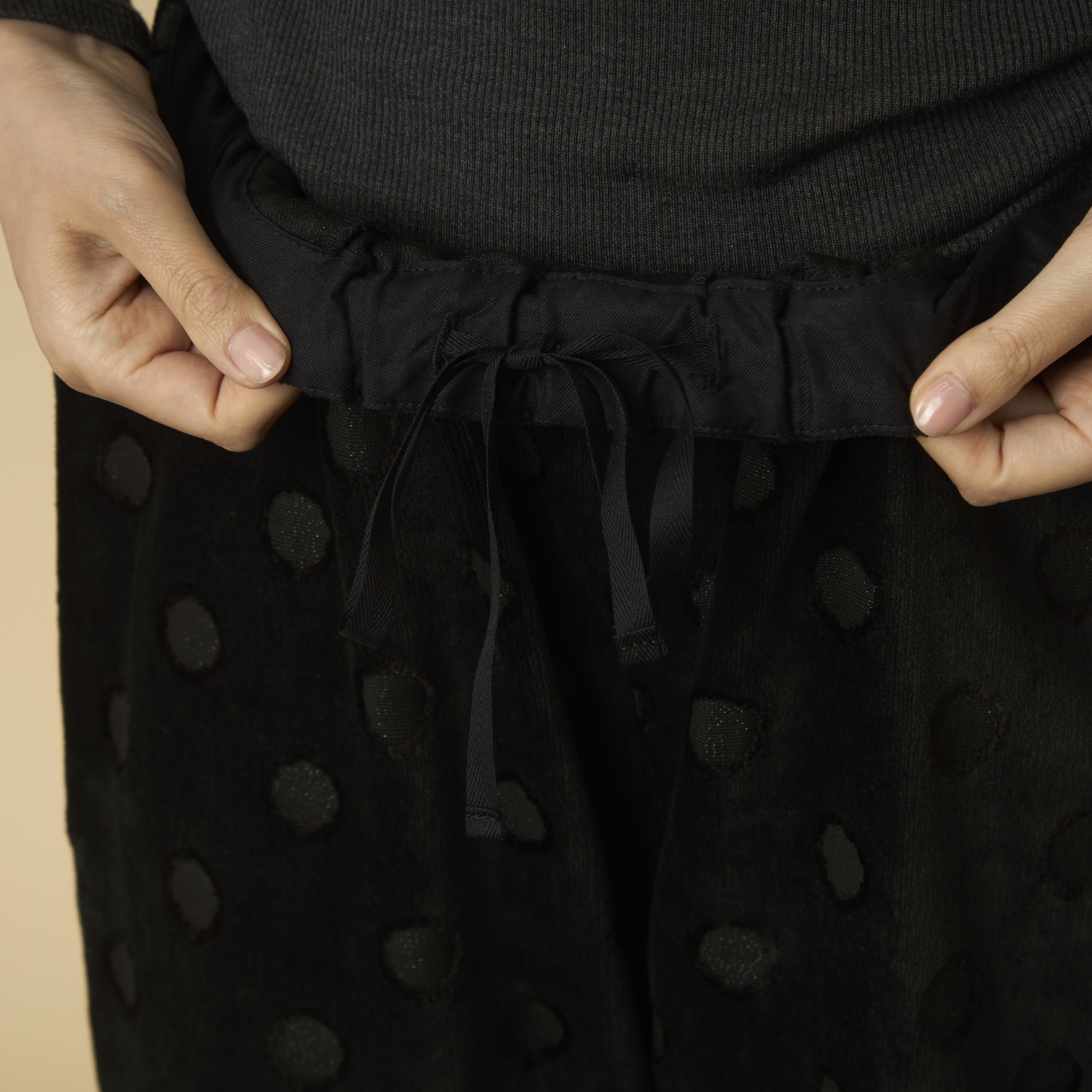 denicher/パイルドット　イージーパンツ