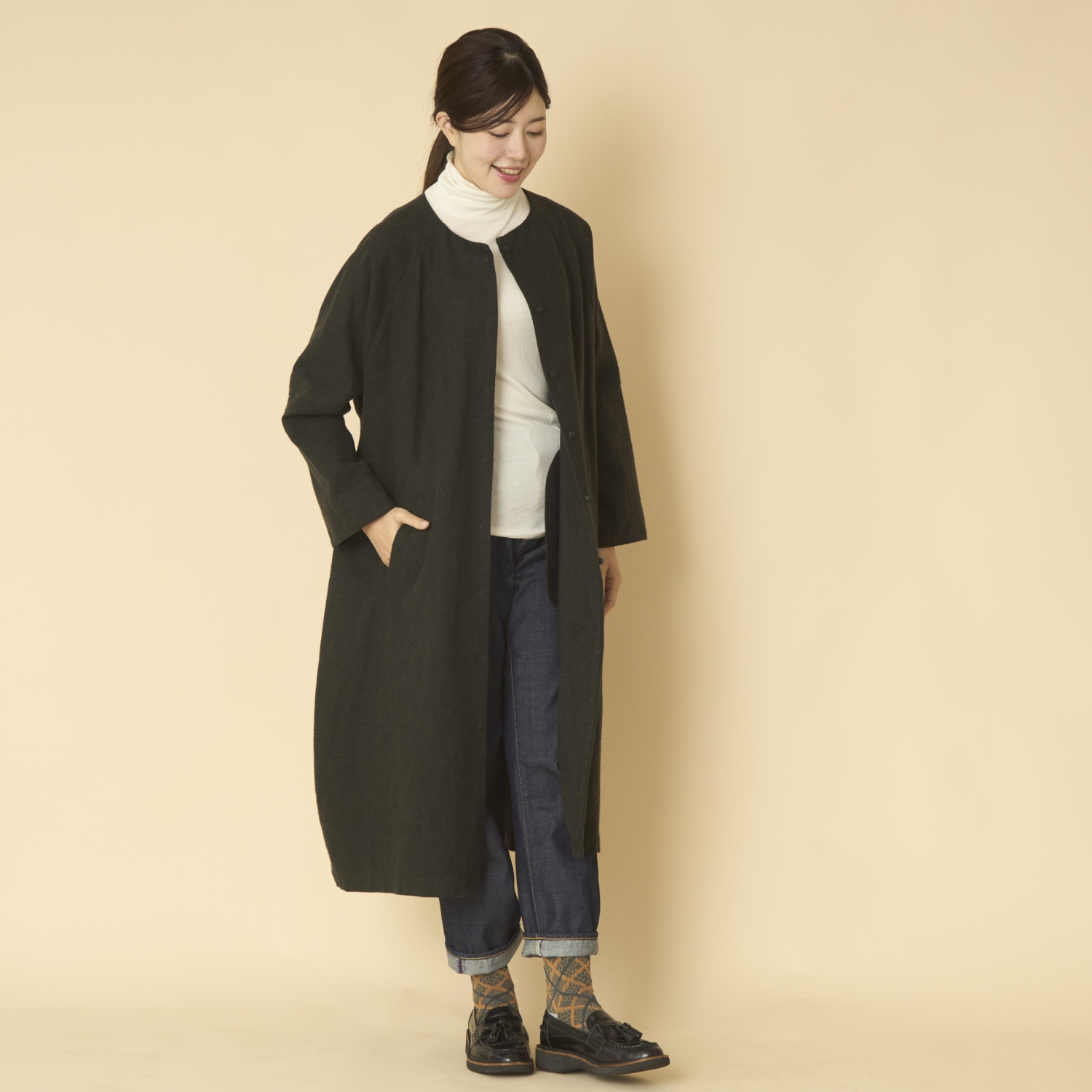 TRICOTE/ARGYLE BUMPY SOCKS