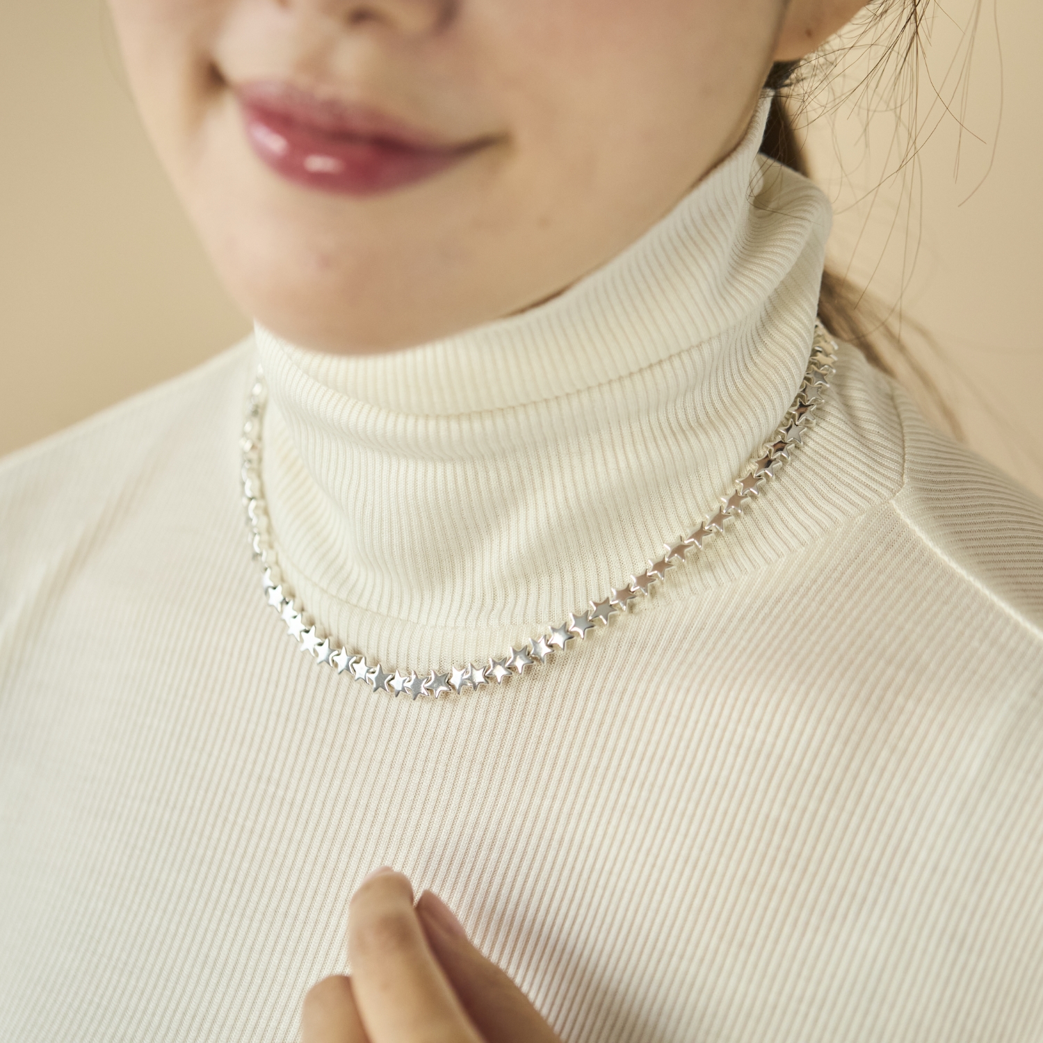 HERE DITAS/DITAS HEMATITE STAR NECKLACE