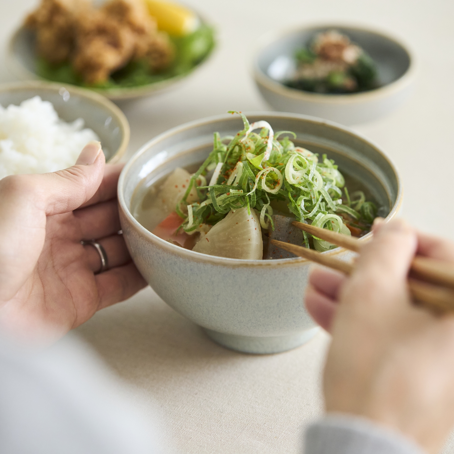 きほんのうつわ/よりそう入れ子碗セット