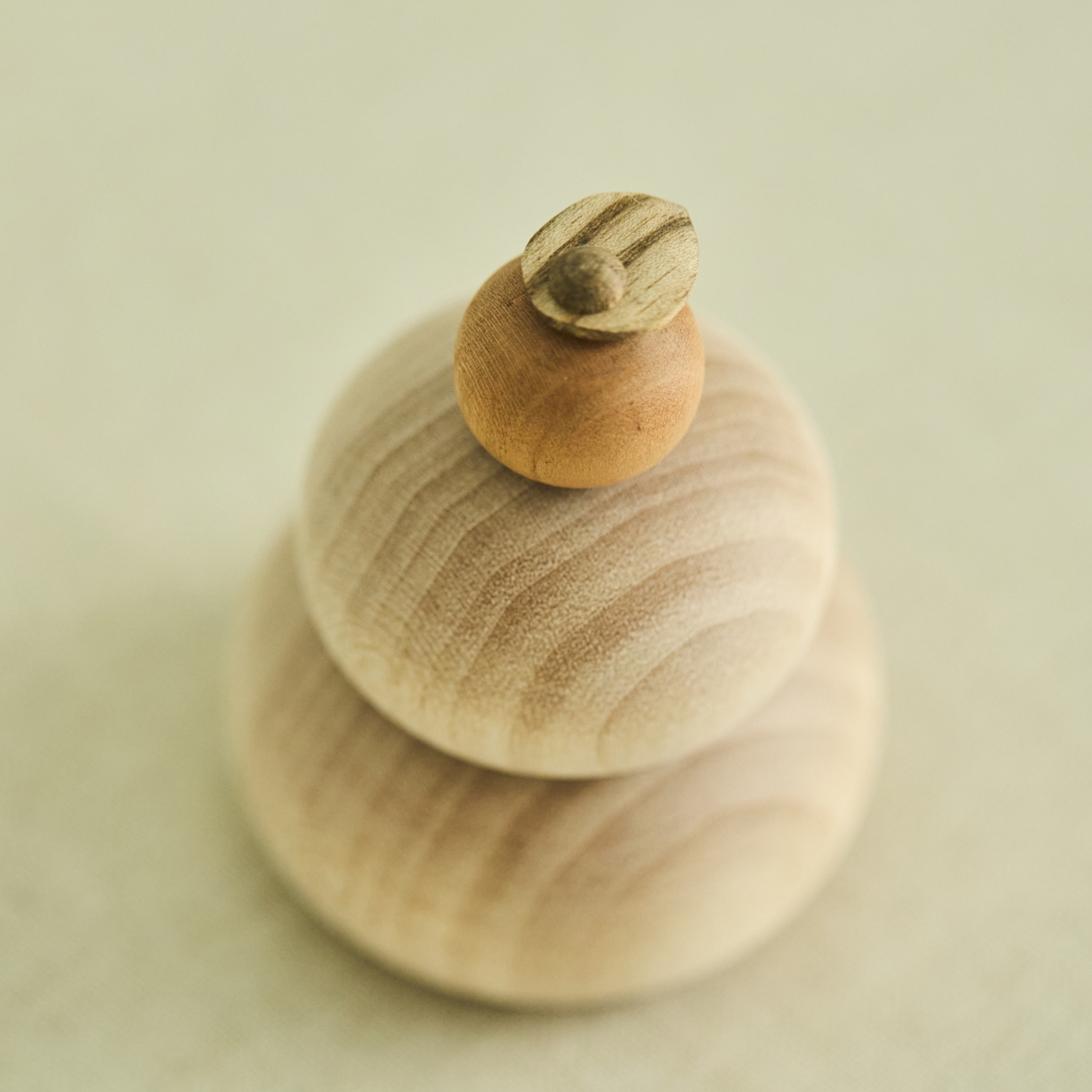 無垢材の鏡もち ミニ