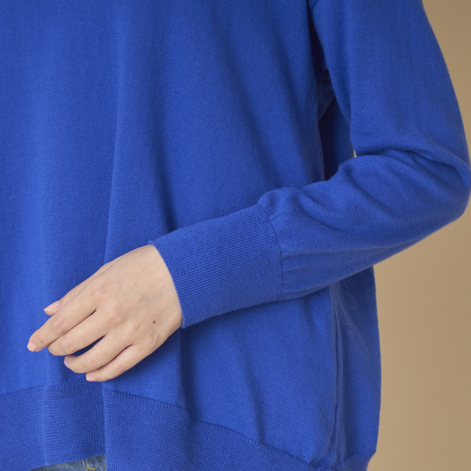 Kilka/ふんわりコットンニットプルオーバー