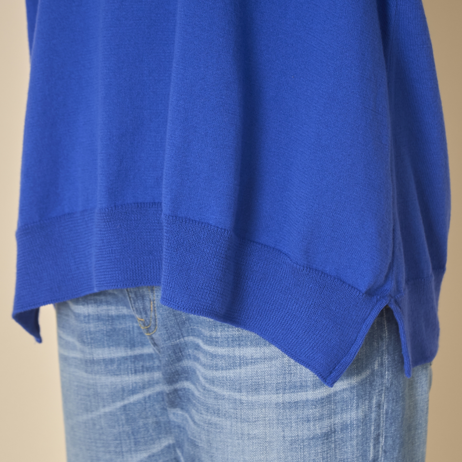 Kilka/ふんわりコットンニットプルオーバー