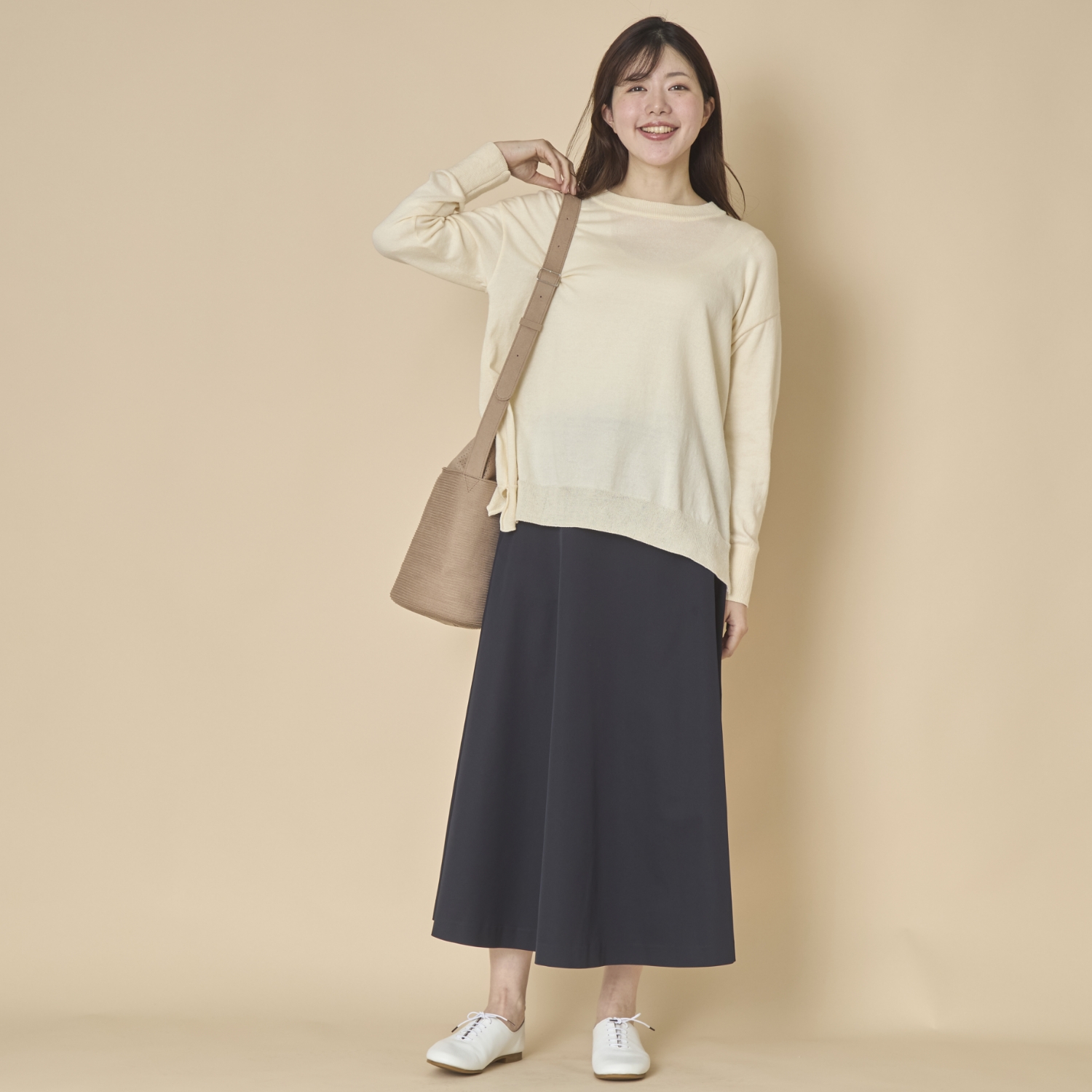 Kilka/ふんわりコットンニットプルオーバー