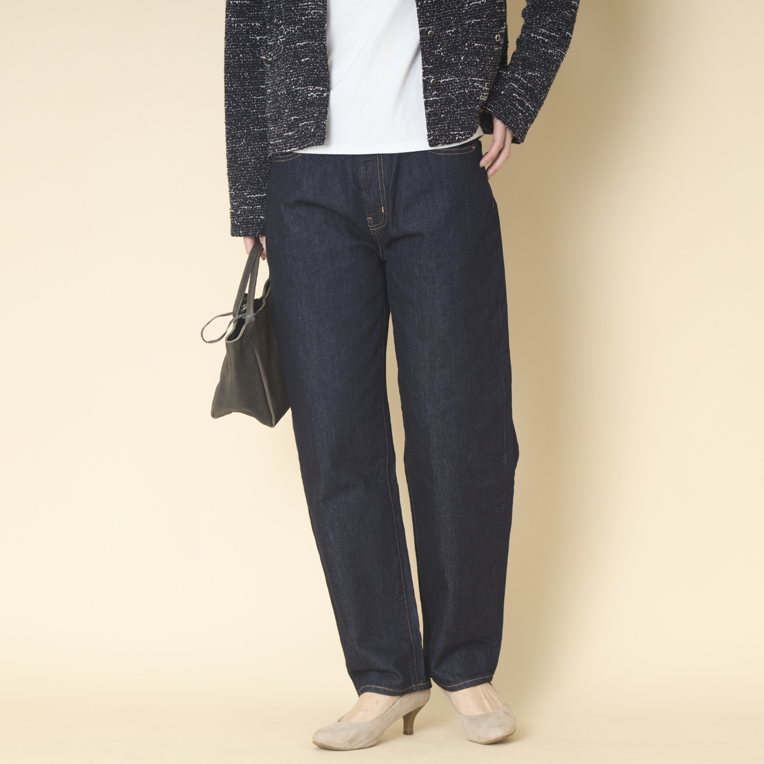 Brocante/DMG　カーブラインデニム