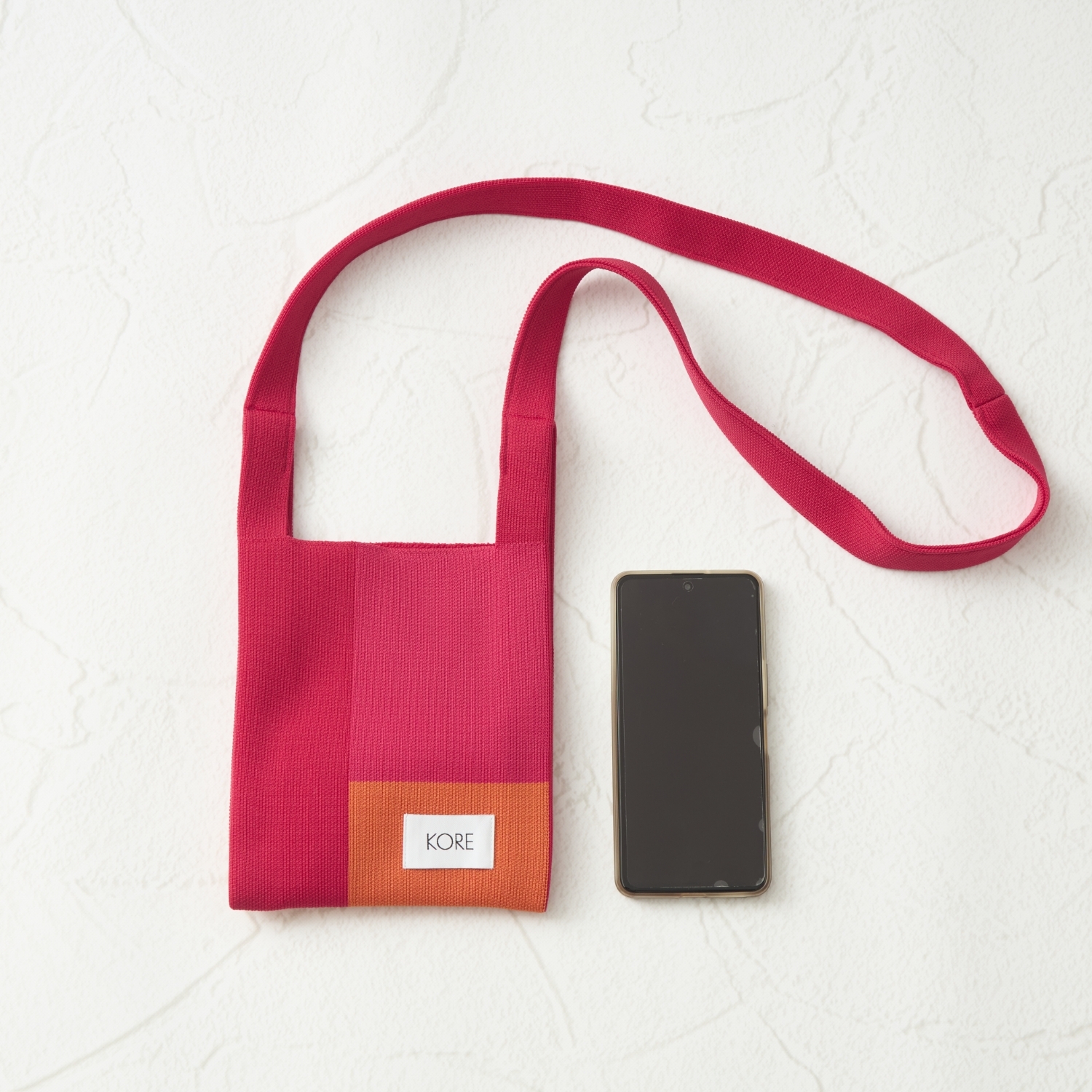 KORE/ニットバッグSquare S 無地