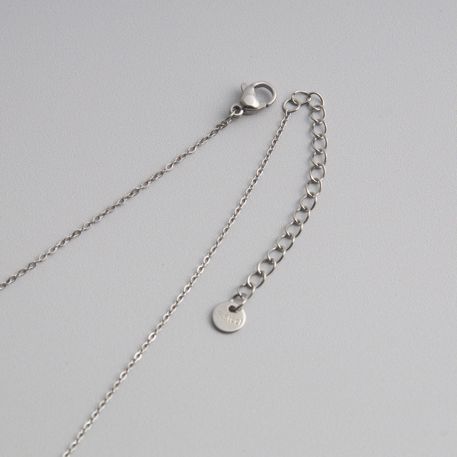 F.sequence/ステンレスドロップネックレス