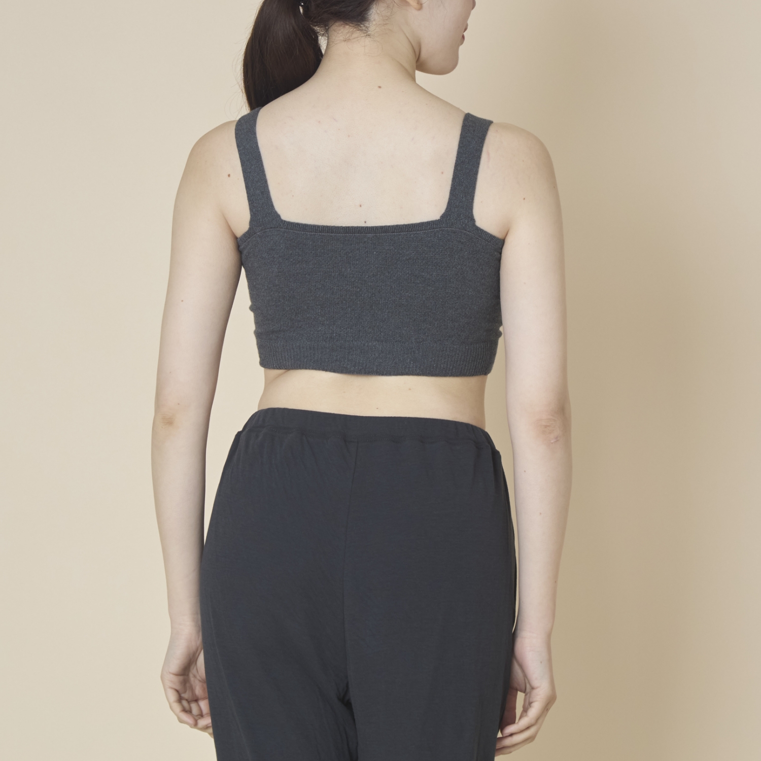 MALYNE SILK/シルクコットン ハーフトップ