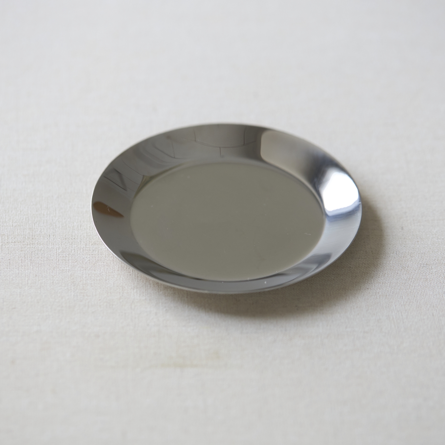 保堂/ソーサー・菓子皿 ステンレス