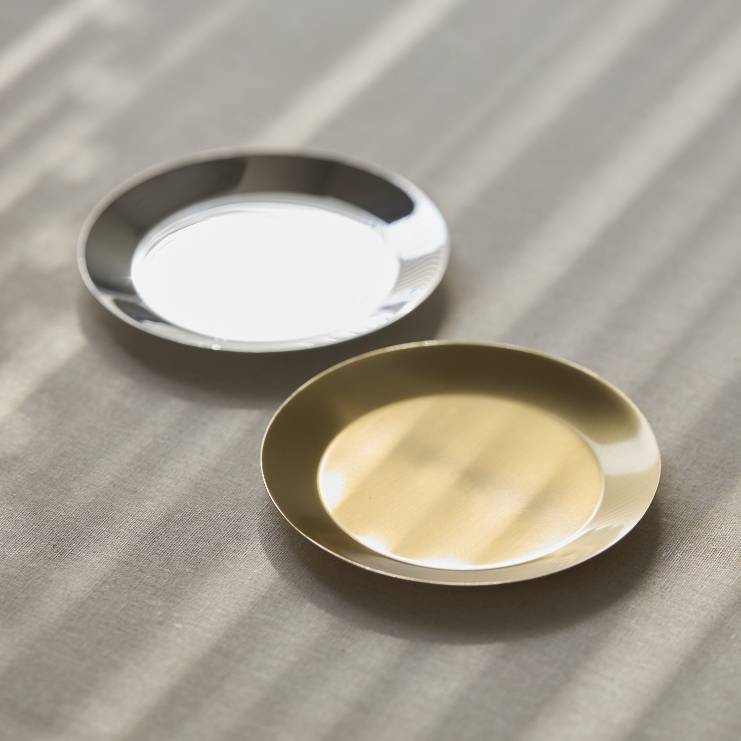 保堂/ソーサー・菓子皿 真鍮