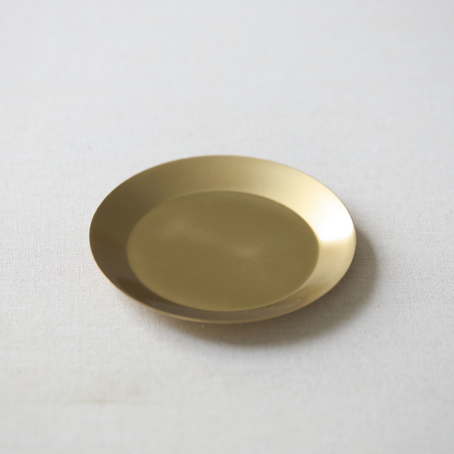 保堂/ソーサー・菓子皿 真鍮