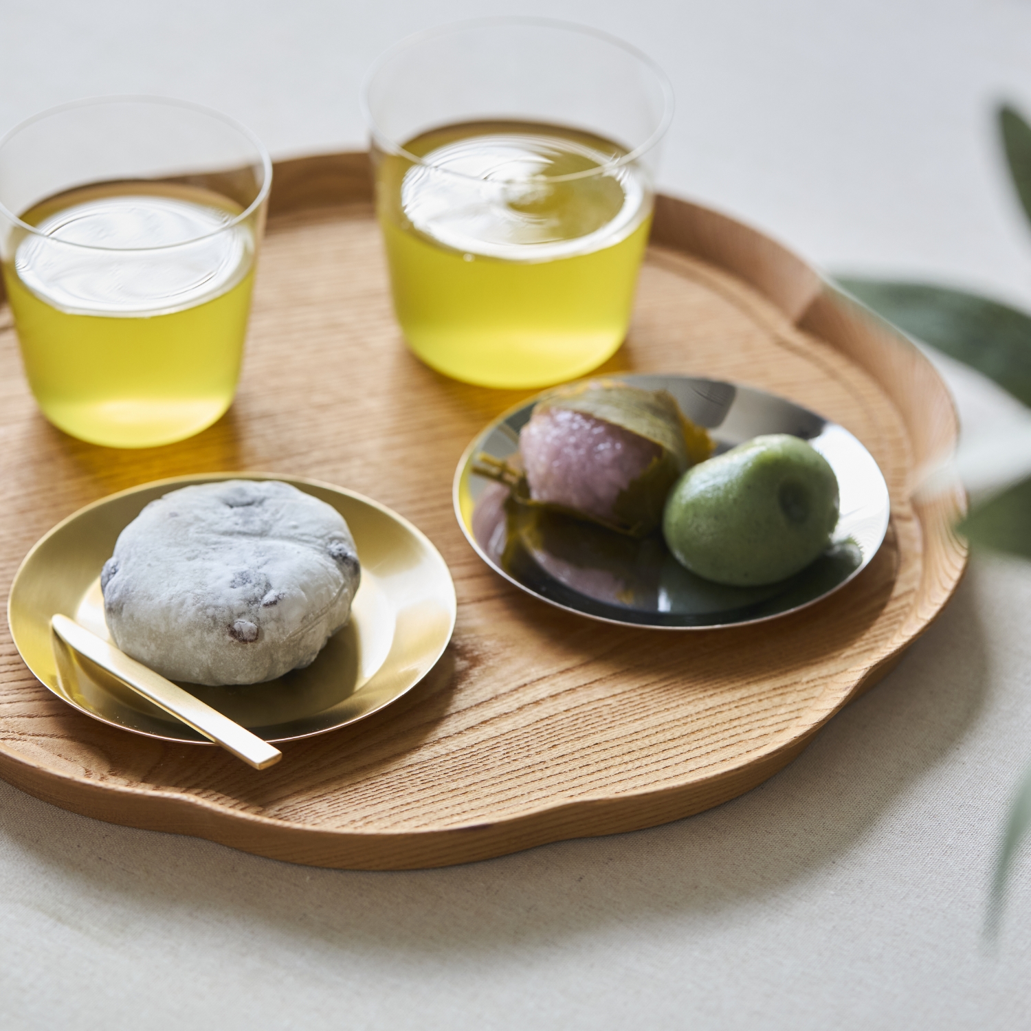 保堂/ソーサー・菓子皿 真鍮